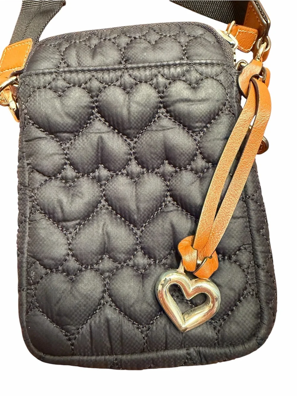 Brighton Black Kora Mini Utility Bag w/ Dust Bag